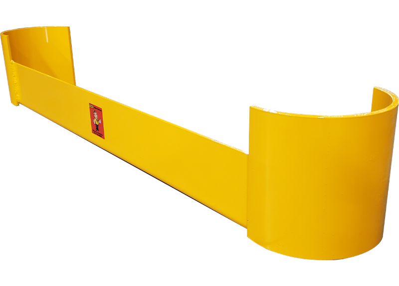 Curved End of Aisle Rack Guards
