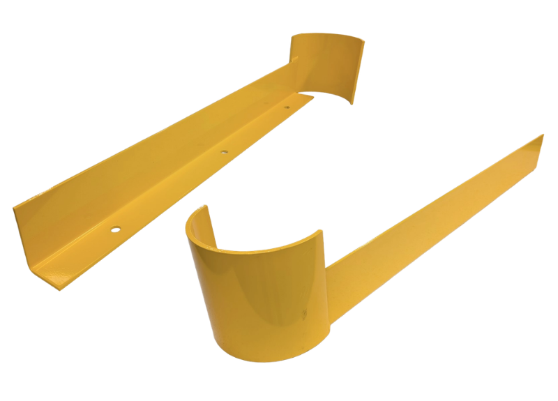 Curved End of Aisle Rack Guards
