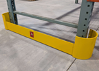 Curved End of Aisle Rack Guards