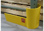 Curved End of Aisle Rack Guards