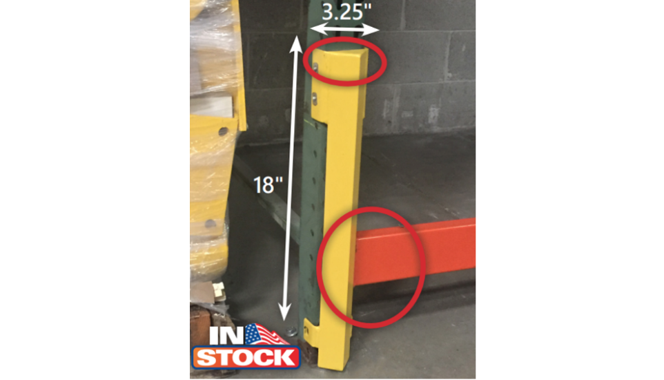 Food Industry Closed Top Post Protector