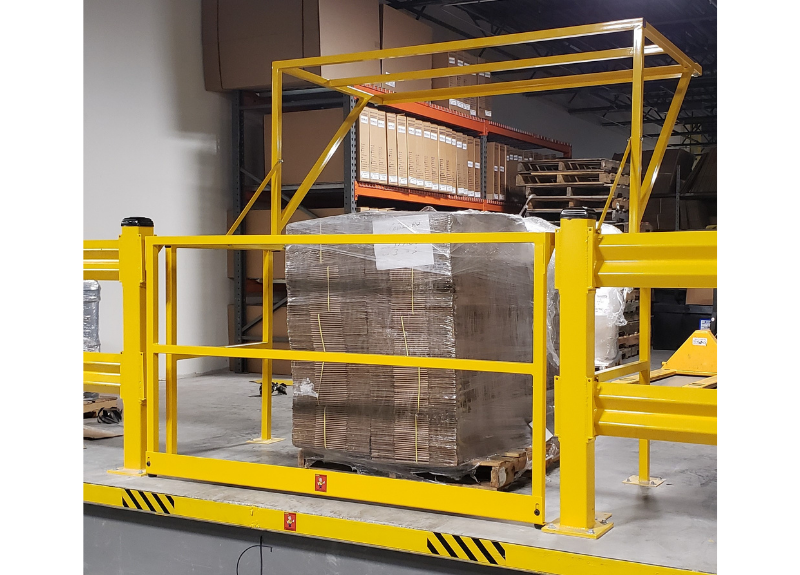 Mezzanine Pivot Gate