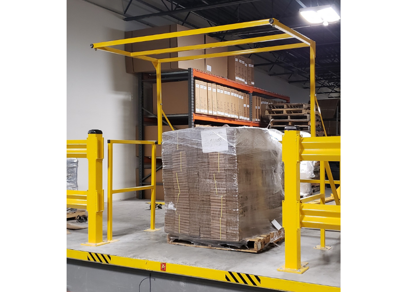 Mezzanine Pivot Gate